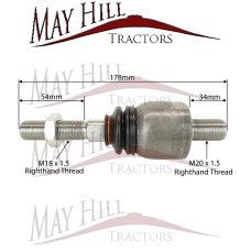 Steering Joint Track Rod for Massey Ferguson Ford John Deere Tractor Steering Joint Track Rod for Massey Ferguson Ford John Deere Tractor