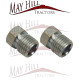 1/2" UNF Male Fuel Pipe Fitting Union for 5/16" Pipe x 2pcs 1/2" UNF Male Fuel Pipe Fitting Union for 5/16" Pipe x 2pcs