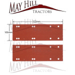 PAIR of Fender Extension Plates for Massey Ferguson 135 148 230 240 with 11 x 32" Wheels