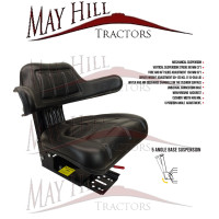 Tractor Seat Assembly - Mechanical 5 Position Angle Adjustable Suspension Seat Tractor Seat Assembly - Mechanical 5 Position Angle Adjustable Suspension Seat