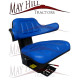 Tractor Universal Blue Wraparound Suspension Seat 5 Angle Adjustment Tractor Universal Blue Wraparound Suspension Seat 5 Angle Adjustment