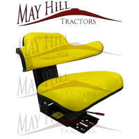 Tractor Universal Yellow Wraparound Suspension Seat 5 Angle Adjustment Tractor Universal Yellow Wraparound Suspension Seat 5 Angle Adjustment