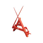 Bale Spike Frame Loader Twin M22 x 1100mm Tines 3 Point Linkage for Tractor