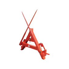 Bale Spike Frame Loader Twin M22 x 1100mm Tines 3 Point Linkage for Tractor