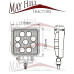 Pair of Square LED Work Light 12V/24v 