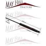 Cab Roof Gas Strut for David Brown 1190 1194 1290 1294 1390 1394 1490 1594 1690 Cab Roof Gas Strut for David Brown 1190 1194 1290 1294 1390 1394 1490 1594 1690