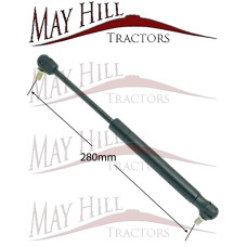 Rear Window Gas Strut for Massey Ferguson Duncan Cab D800 135, 152, 158, 230, 240, 250, 265, 290, 298