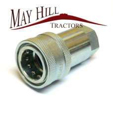 Tractor Hydraulic Quick Release Coupling 1/2" BSP Female