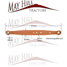 Heavy Duty Lower Link Arm Massey Ferguson 148 230 235 240 250 340 550 Tractor