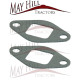 Pair of Exhaust Manifold to Head Gasket for Massey Ferguson 65, 165 (A4.203 Engine)