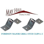 2 x Grill Stud Retaining Clip to Fit: Fordson Major, Power & Super Major