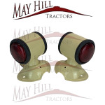 PAIR of Rear Tail Lights for David Brown Selectamatic Tractor