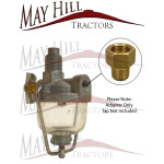 Fuel Pipe Adaptor Fitting for Massey Ferguson TE20 TEA FE35 Petrol (Adaptor Only)
