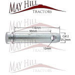 Cat 2 Top Link Pin Cat 25 x 90mm Useable Length