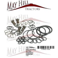 Hydraulic Valve Chamber & O Ring Kit (Repairs Two Chambers) for Massey Ferguson 35, 65, 135, 165, 175, 178