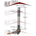 LH Spindle for Ford 2310 2810 2910 3600 3610 3910 4100 4110 4600 4610 - Check Dimensions