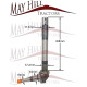 LH Spindle for Ford 2310 2810 2910 3600 3610 3910 4100 4110 4600 4610 - Check Dimensions