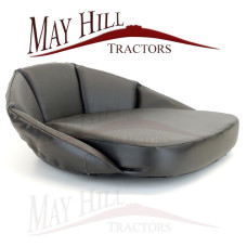 Universal Black Wraparound Tractor Seat Cushion Cover