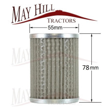 Ford 2000 3000 3100 4000 4100 4600 Hydraulic Filter 55mm O.D x 78mm Long Ford 2000 3000 3100 4000 4100 4600 Hydraulic Filter 55mm O.D x 78mm Long
