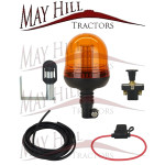 Tractor LED Beacon Kit includes Beacon, Bracket, Switch, Fuse Holder and Cable