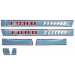 Ford 7000 Decal Kit