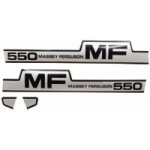 Massey Ferguson 550 Decal Kit