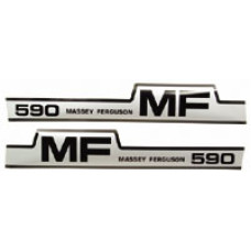 Massey Ferguson 590 Decal Kit