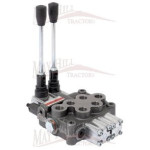 Hydraulic Monoblock Valve 3/8" BSP Ports 2 Banks Double/Double acting Spring centered