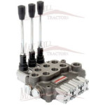 Hydraulic Monoblock Valve 1/2"BSP Ports 3 Banks Single/Double/Double acting Spring centered