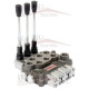 Hydraulic Monoblock Valve 1/2"BSP Ports 3 Banks Double/Double/Double acting Spring centered