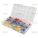 Pre-insulated terminals assortment (Qty 260 pieces) ,