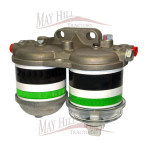 Twin Fuel Filter Assembly 1/2" UNF
