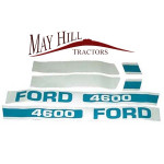 Ford 4600 Tractor Decal Sticker Set