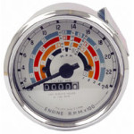 Fordson Major, Power Major Rev Counter Tachometer Clock (Clockwise)