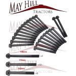 Cylinder Head Stud Bolt Kit (Late Type) for A4.236 A4.248 Perkins Engine Massey Ferguson Tractor Cylinder Head Stud Bolt Kit (Late Type) for A4.236 A4.248 Perkins Engine Massey Ferguson Tractor